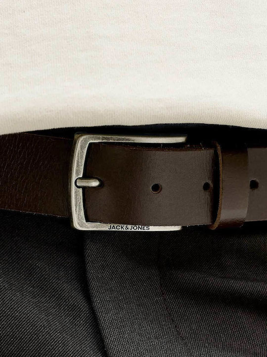Men's Belt Leather Brown