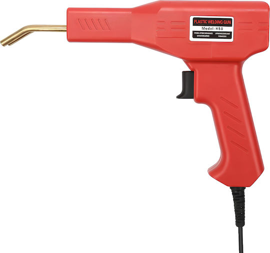 Avizar Mains-powered 50w Plastic Soldering Gun Accessory Kit Red