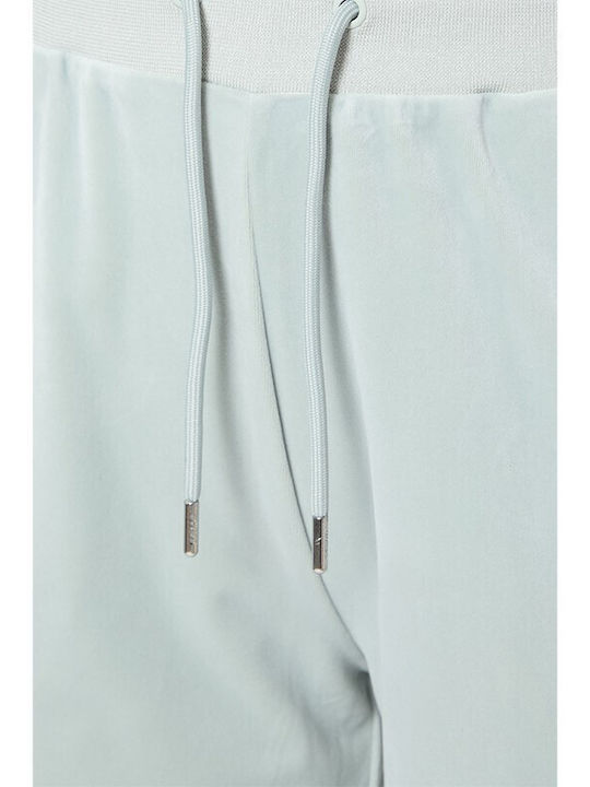 High Waist Sweatpants Jogger Velvet Green