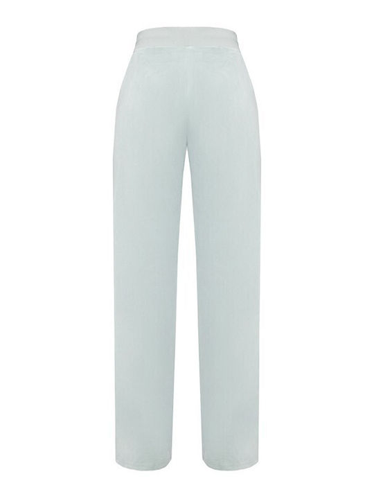 High Waist Sweatpants Jogger Velvet Green