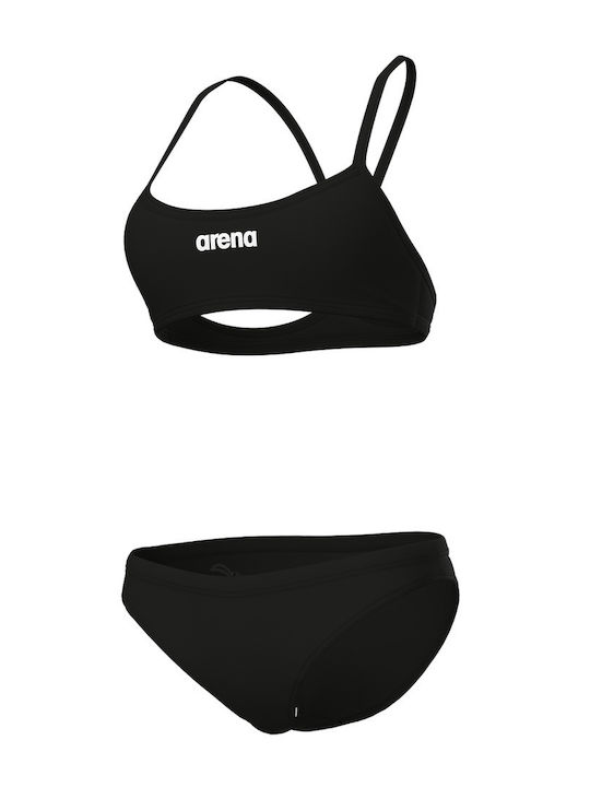 Arena Bikini Set Sports Bra Black/White
