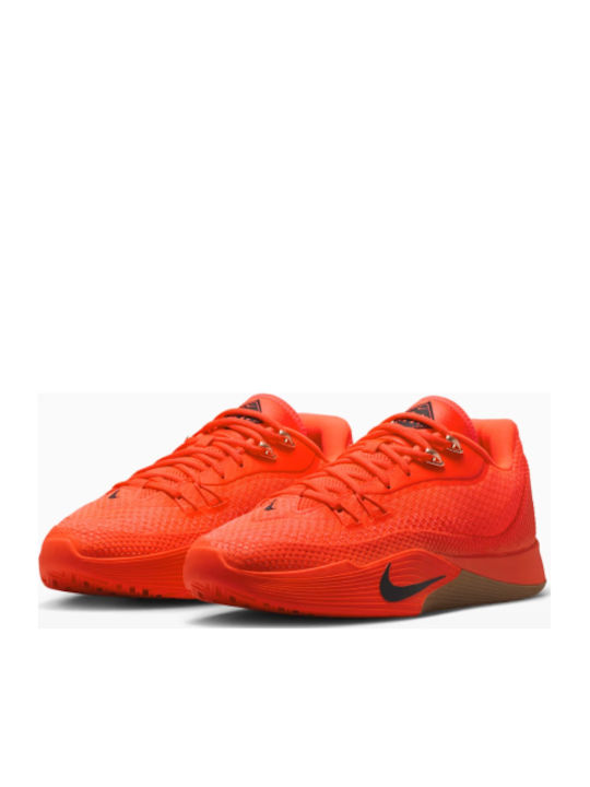 S.T. Flare Low Basketball Shoes Bright Crimson Gum Light Brown Black