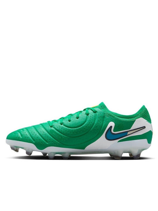 Nike Tiempo Legend 10 Elite Football Shoes with Cleats Orange