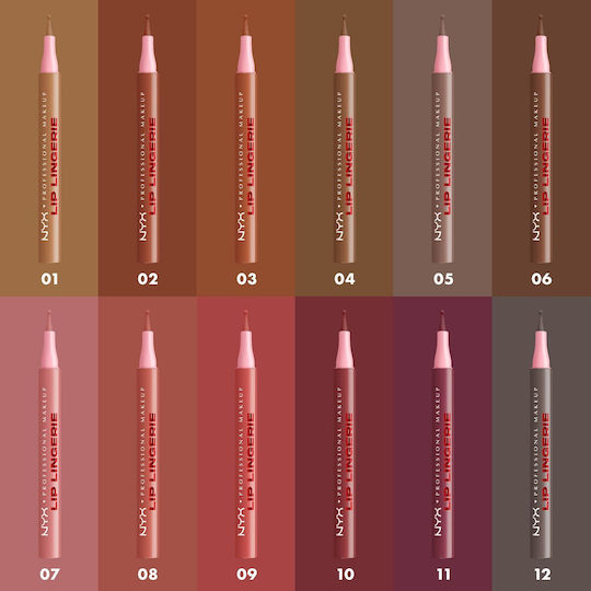 NYX Professional Makeup Lingerie Μολύβι Χειλιών 03 Barely There