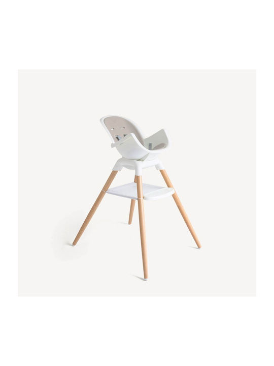 Joie Chestnut Baby Highchair White