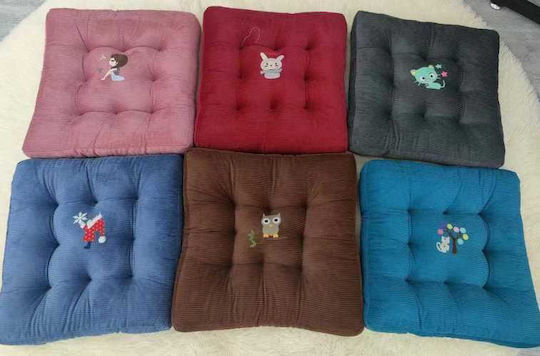 Garden Chair Cushions Brown - 0014393 40x40cm
