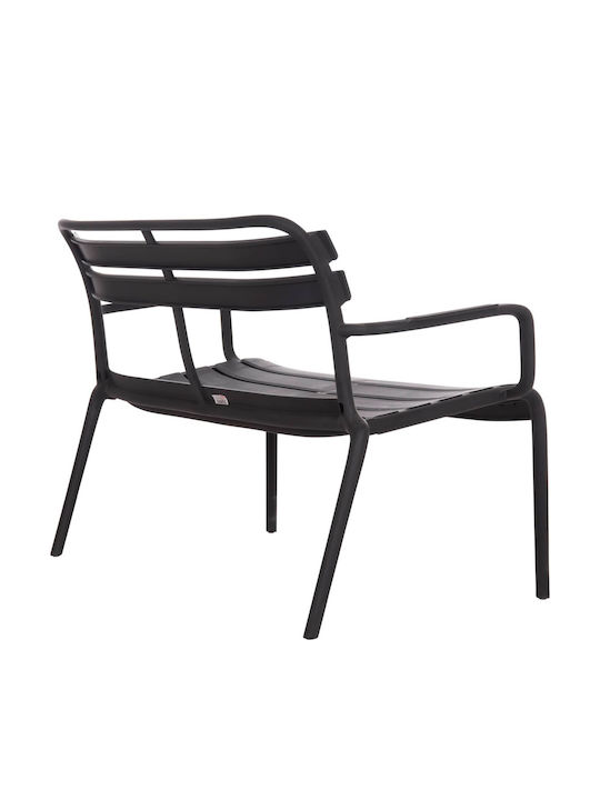 Bancă Exterior din Polipropilenă 113x65x76cm