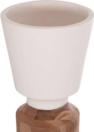 Freebox Ceramic Vase White