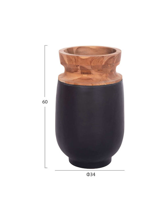 Decorative Vase Black