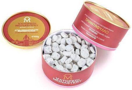 Pure Incense of Mount Athos Old Traditional Recipe 10 X 100g Authentic Product of Vatopedi Monastery Holy Great Monastery Vatopedi 28164 Rose