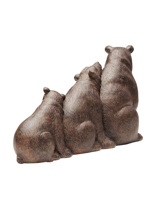 Kare Design Διακοσμητική Αρκούδα Πολυρητίνης 32x12.5cm