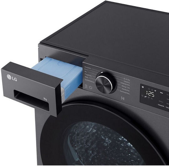 LG RHX5009NBB Uscător de rufe 9kg cu pompă de căldură