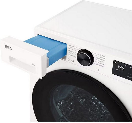 LG RHX5009TWB Uscător de rufe 9kg cu pompă de căldură