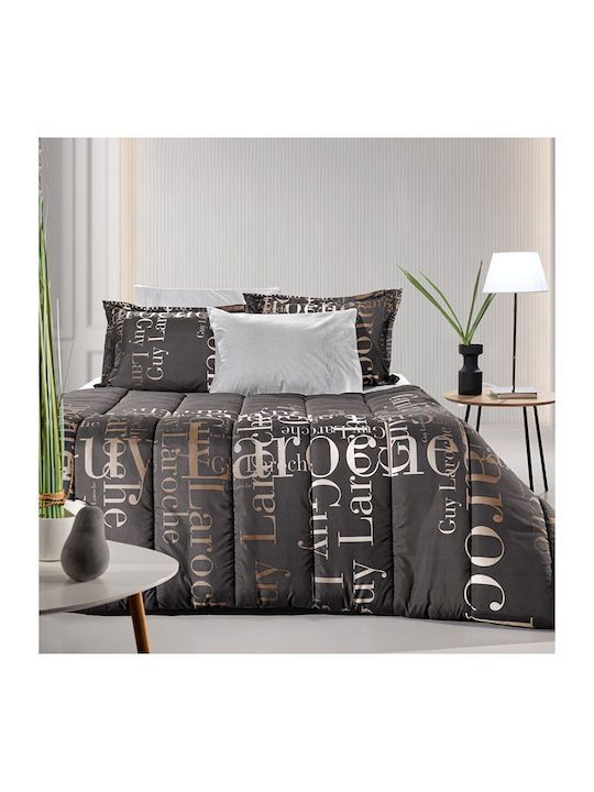 Guy Laroche Пухено Куинсайз 220x240бр Instyle Choco 530 г/м²Gsm