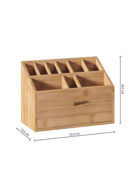 5Five Tabletop Organizer Bamboo Beige