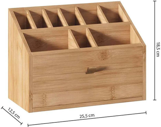 5Five Tabletop Organizer Bamboo Beige