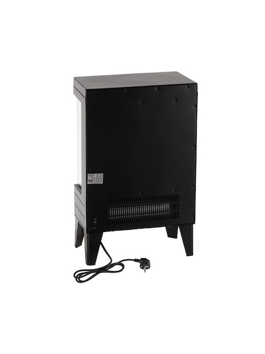 Adler Floor Electric Fireplace 2000W 32.8x18cm Black