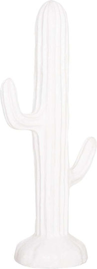 Decorative Floor Cactus Fb94386.02l MDF White 63x37x150cm