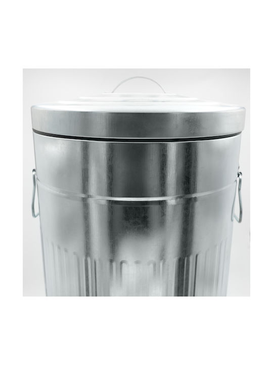 Sidirela Trendy Waste Bin Waste Metallic with Pedal 30lt 1pcs
