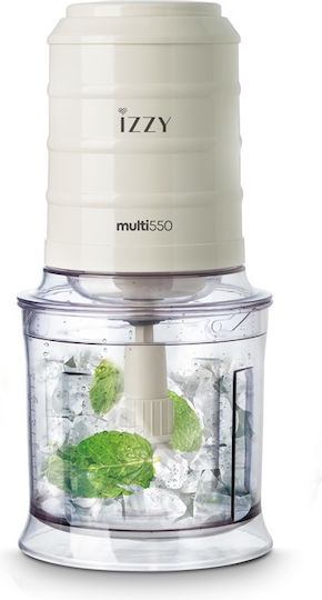 Izzy Iz-6906 Mini Chopper Multi 550W with 700ml Capacity White