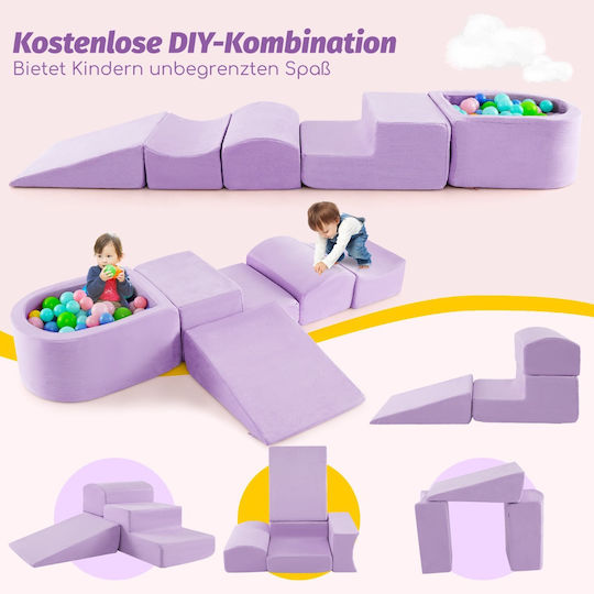 Costway aus Stoff Lila