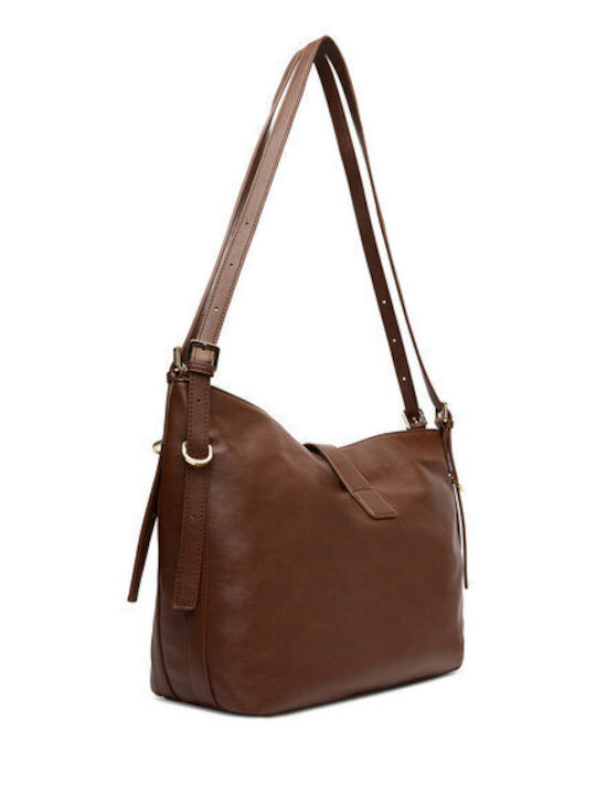 Leather Women's Bag Shoulder Brown