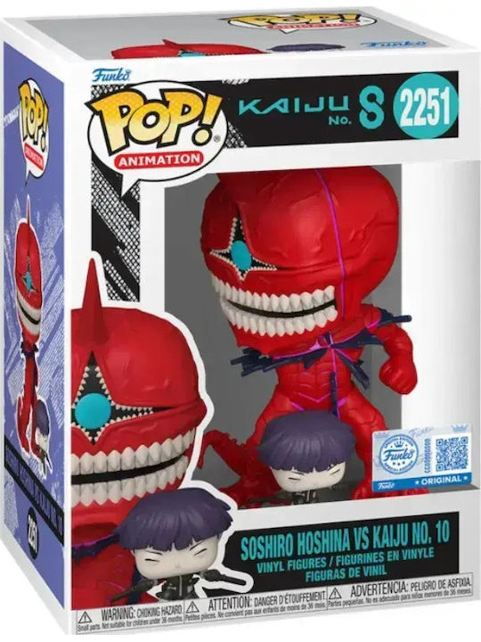 Funko Поп! Анимация: Soshiro Hoshina срещу Кайджу №10 Ексклузивен