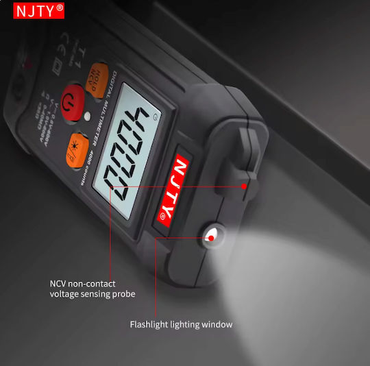 Digital Multimeter True RMS with Buzzer with AC / DC / Resistance Measurement NJTY-T1