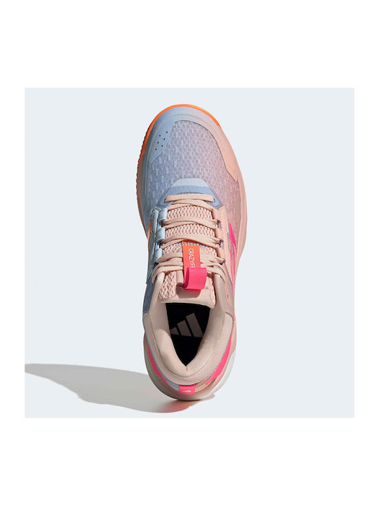 Crazyflight 6 Mid Indoor Pantofi Sport De Volei Pentru Femei Roz