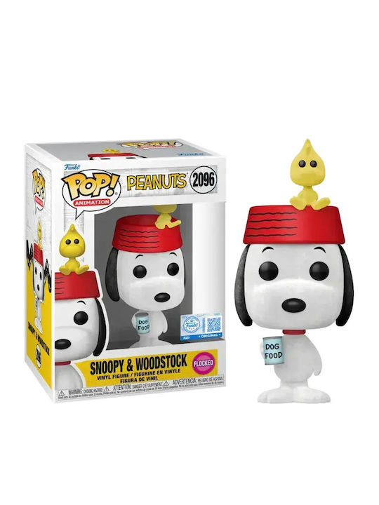Funko Pop! Animație: Peanuts - Snoopy & Woodstock 2096 Catifelat Ediție Specială
