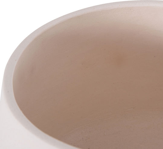 HomeMarkt Topf Beton White 29x29x23cm.