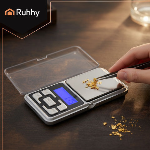 Ruhhy Electronic Precision Commercial Scale with Division 200gr