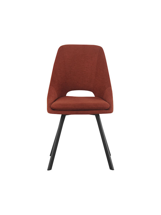 Initiate Dining Room Metallic Chair Terracotta 48x57x85cm 2pcs