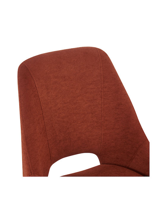 Initiate Dining Room Metallic Chair Terracotta 48x57x85cm 2pcs