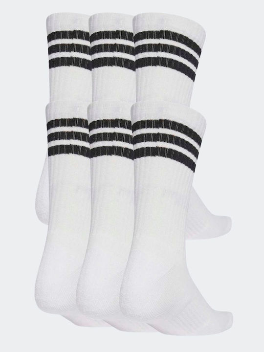 adidas Cushioned Crew Socks Тенис Чорапи Бели 6 чифта