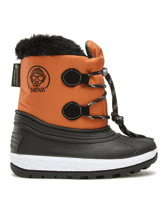 Kinder-Schneestiefel Orange
