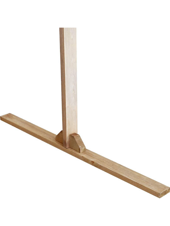 Hochzeitsbogen Offene Hellbraune 225 X 95 X 226 cm Hochzeitsdekoration aus Holz Kiefer 42019394 Braun