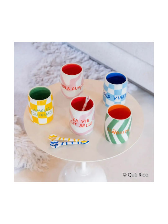 Que Rico Mug Ceramic Brown