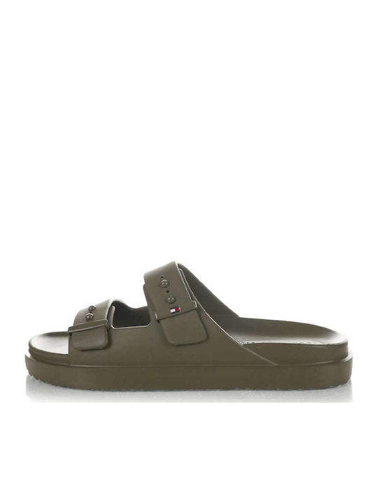Tommy Hilfiger Slides Χακί