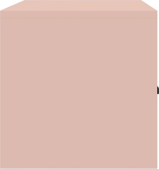 Metallisches Büroaufbewahrungsschubladenschrank Rosa 90x40x40cm