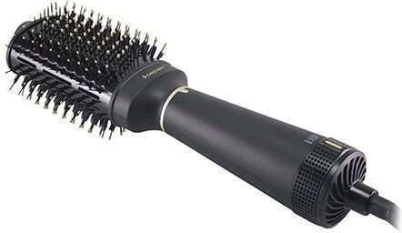 Beper Ceramic Electric Brush with Air for Straightening 1200W