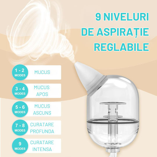 Qova Aspirator Nazal Electric pentru Întreaga Familie 20ml