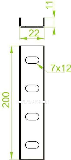 Baks Channel Connector Lcw20h10 669000