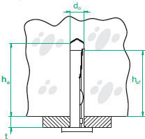 Baks Expansion Anchor Gso 6x40mm E-90 803929