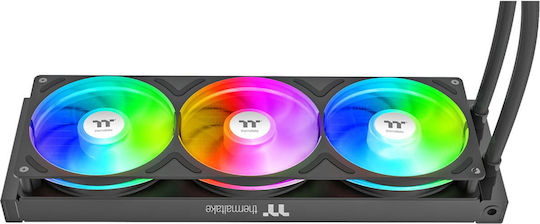 Thermaltake TH360-S v3 Υδρόψυξη AIO CPU με 3 Ανεμιστήρες 120mm και ARGB Φωτισμό