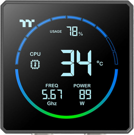 Thermaltake TH360-S v3 Υδρόψυξη AIO CPU με 3 Ανεμιστήρες 120mm και ARGB Φωτισμό