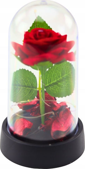 Lean Toys Διακοσμητικό Φωτιστικό LED Forever Rose 14x8εκ.