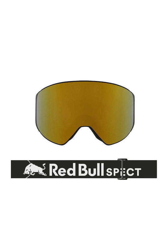 Red Bull Spect Ski & Snowboard Goggles Kids Black with Lens in Black Color Red Bull Spect Ski & Snowboard Goggles Kids Black with Lens in Black Color