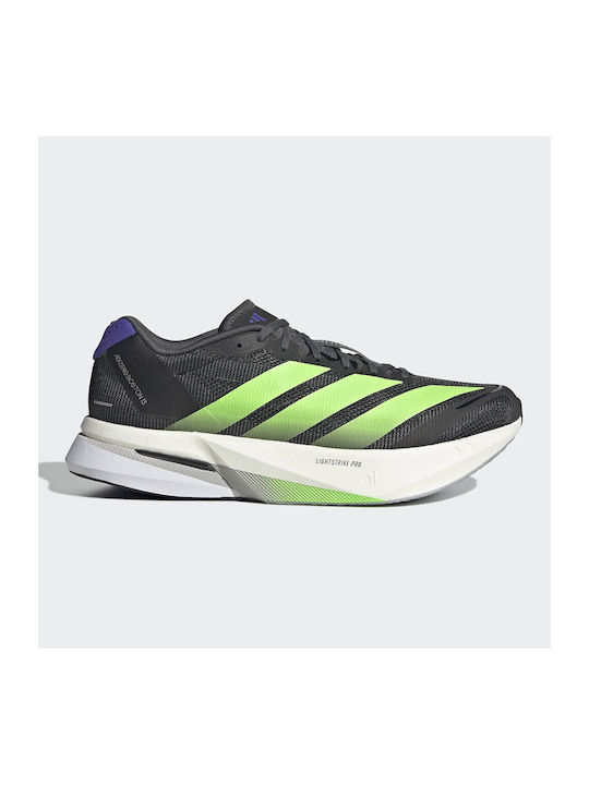 Adizero Boston 13 Ανδρικά Αθλητικά Παπούτσια Running Γκρι Χρώμα