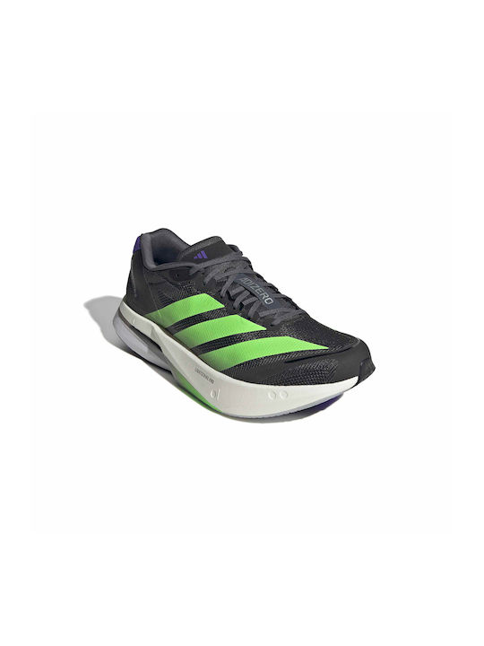 Adizero Boston 13 Ανδρικά Αθλητικά Παπούτσια Running Γκρι Χρώμα